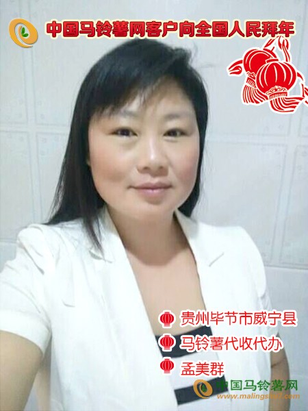 贵州毕节市威宁县马铃薯代收代办孟美群1