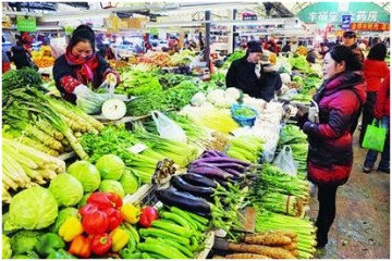 南京：节后蔬菜价格亲民 ()