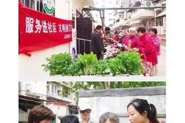 天津市：绿色蔬菜进社区 方便居民菜篮子 ()