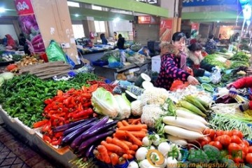 西安：蔬菜价格下行 ()