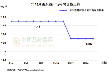 滕州新薯价格不高 内蒙好货供应减少 ()