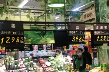 济宁：蔬菜供量充足　价格“美丽” ()