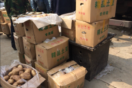 封控左右行情 薯市交易疲软 ()